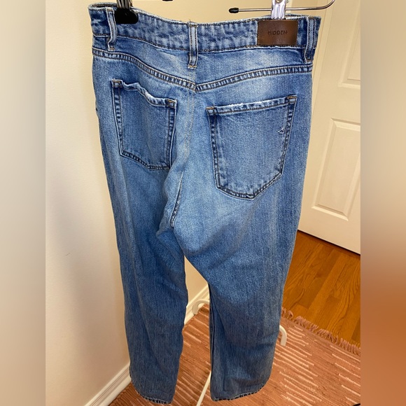Hidden Jeans | Distressed Blue Jeans - Picture 3 of 4